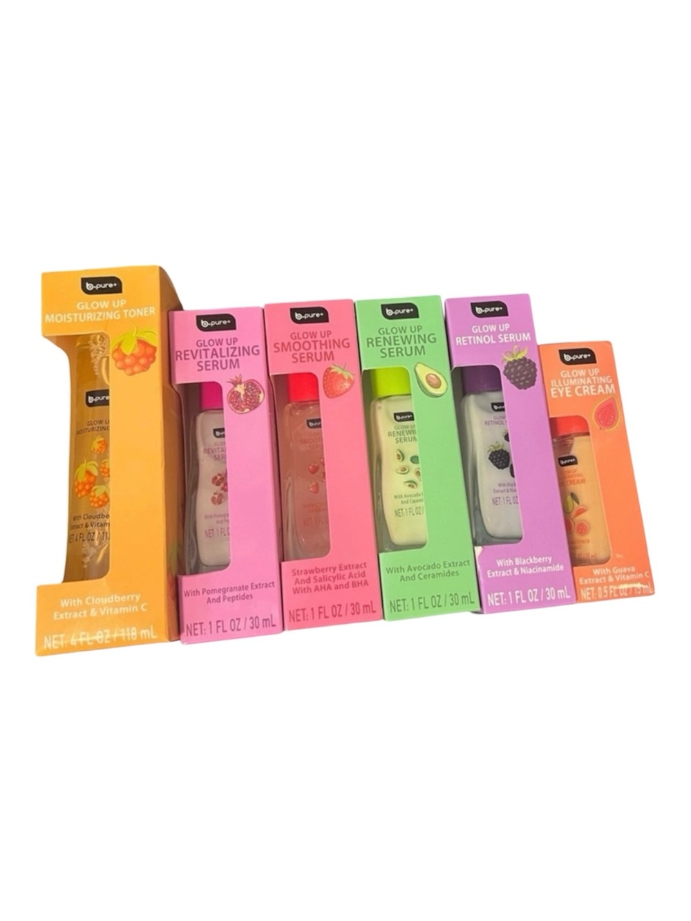 B-pure 6 piece Set Glow Up Skincare
